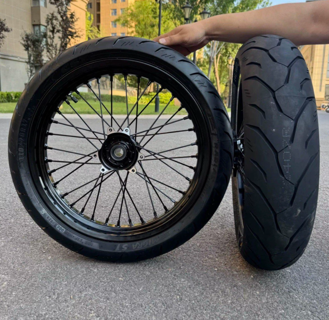 Ultra Bee Black Supermoto Wheels
