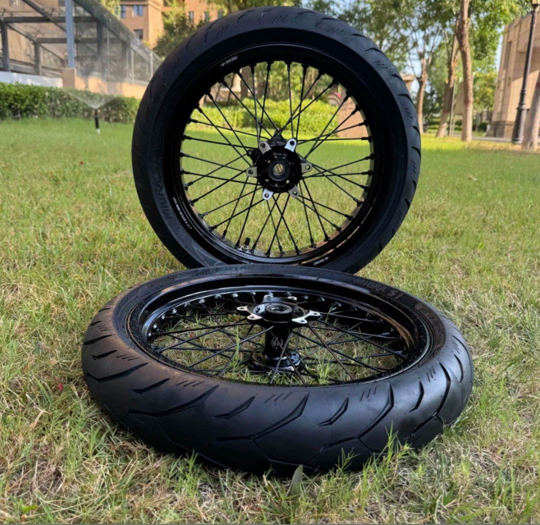 Ultra Bee Black Supermoto Wheels